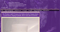 Desktop Screenshot of bestcrystalbowls.com